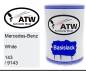 Preview: Mercedes-Benz, White, 143 / 9143: 500ml Lackdose, von ATW Autoteile West.